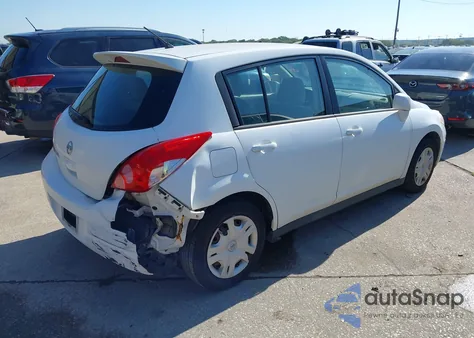 2012 Nissan Versa 1.8 S из США, поврежденный, VIN 3N1BC1CP4CK281606